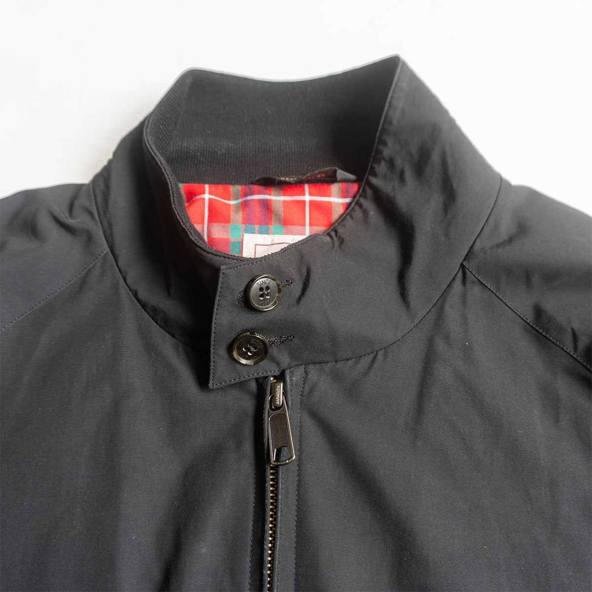 BARACUTA G9 Harrington Jacket Black English-made Size S