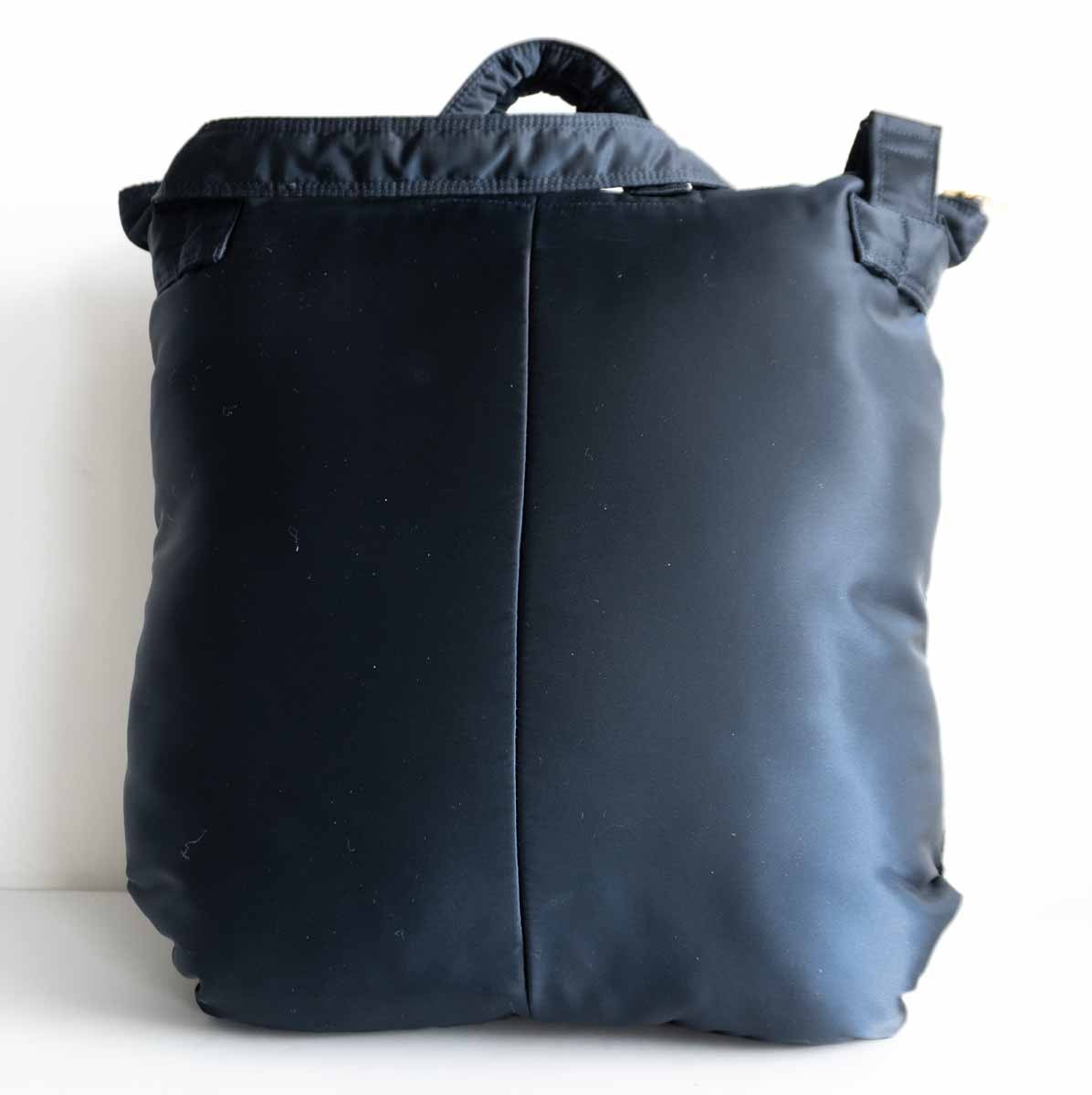 PORTER TANKER Nylon 2-Way Helmet Bag Iron Blue Size ONE SIZE