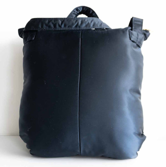 PORTER TANKER Nylon 2-Way Helmet Bag Iron Blue Size ONE SIZE