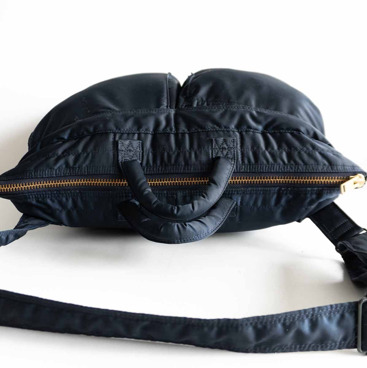 PORTER TANKER Nylon 2-Way Helmet Bag Iron Blue Size ONE SIZE