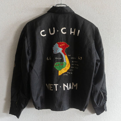Vintage 60s Vietnam Souvenir Jacket Size S