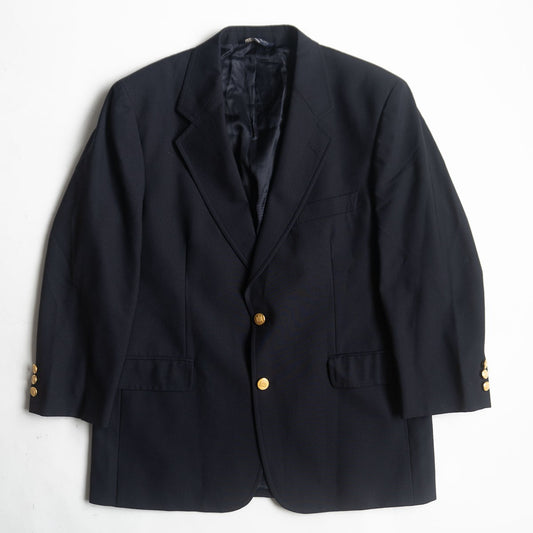 BROOKS BROTHERS Navy Blazer Gold Buttons Size 40S