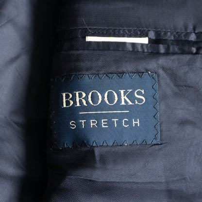 BROOKS BROTHERS Navy Blazer Gold Buttons Size 40S