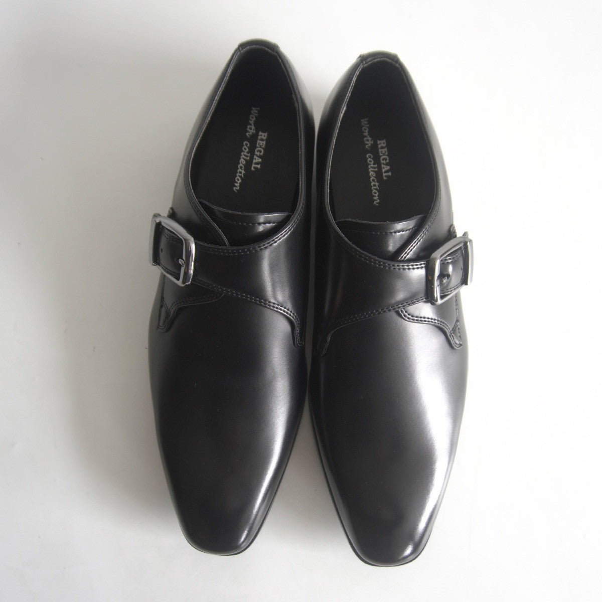 REGAL worth collection Monk Strap Leather Shoes Size 26EEE