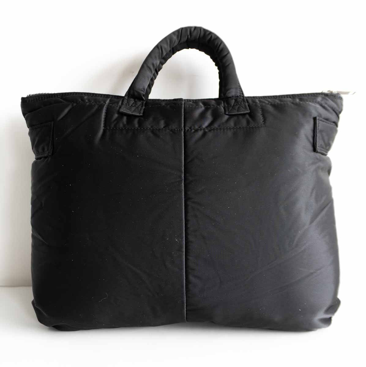 PORTER TANKER Nylon Short Helmet Bag Black Size ONE SIZE