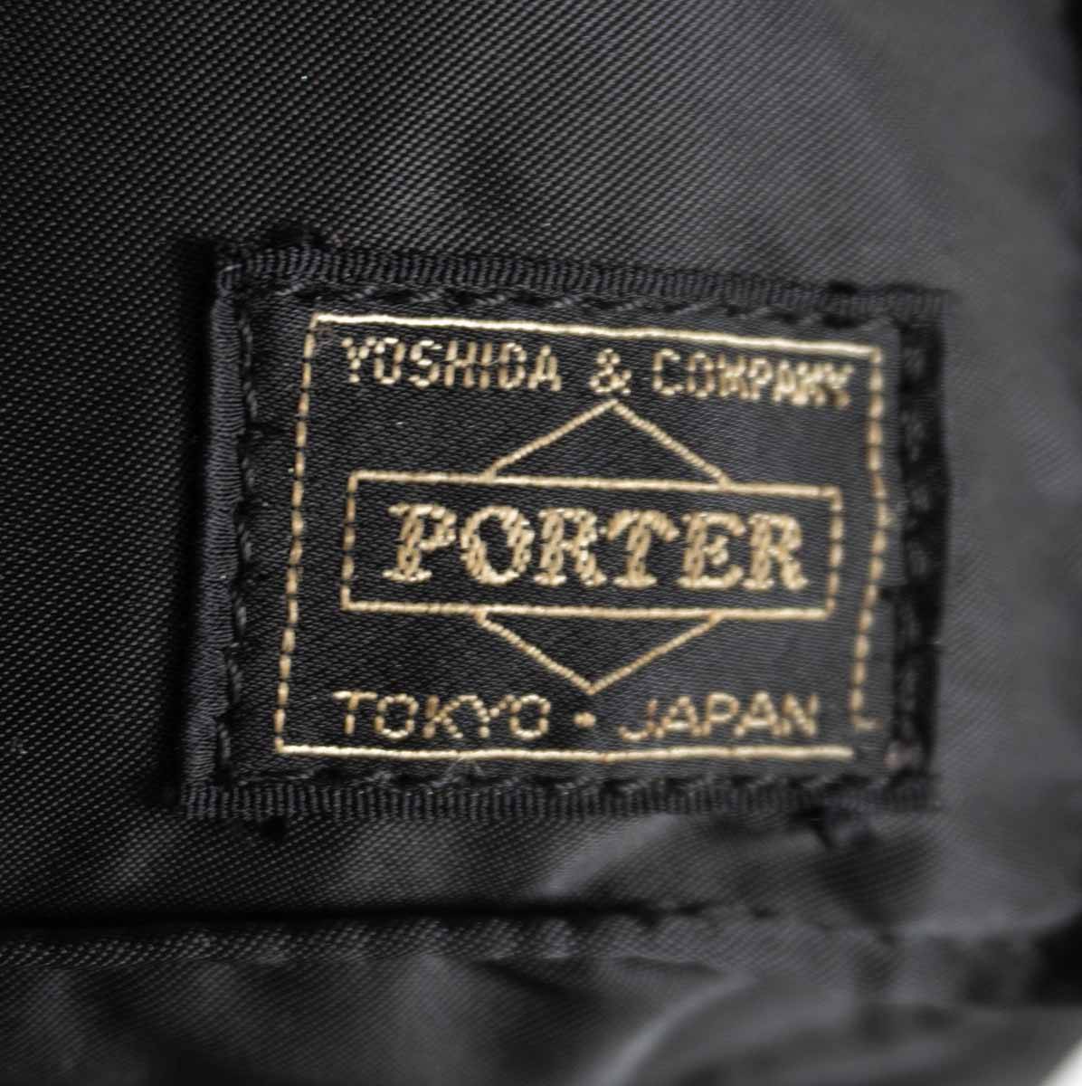 PORTER TANKER Nylon Short Helmet Bag Black Size ONE SIZE