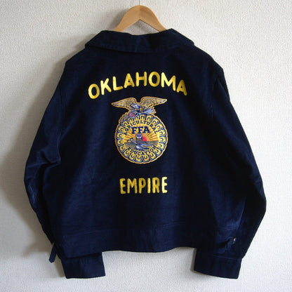 FFA Oklahoma Corduroy Embroidered Work Jacket Size M