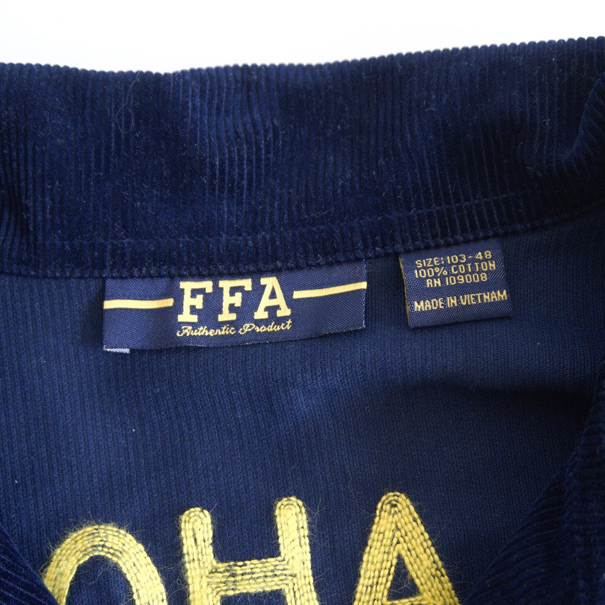 FFA Oklahoma Corduroy Embroidered Work Jacket Size M
