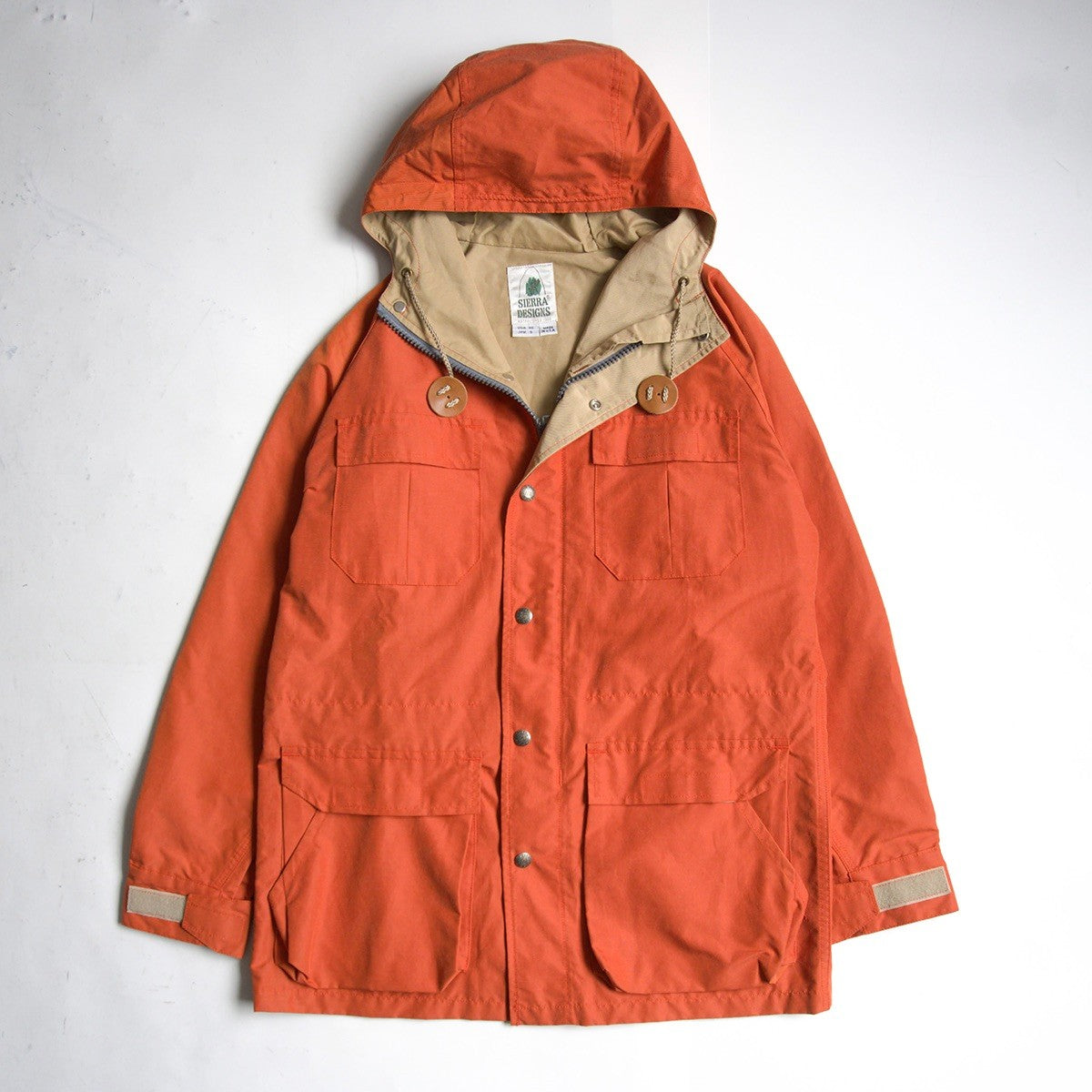 Sierra Designs USA-Made 60/40 Mountain Parka Orange Size S