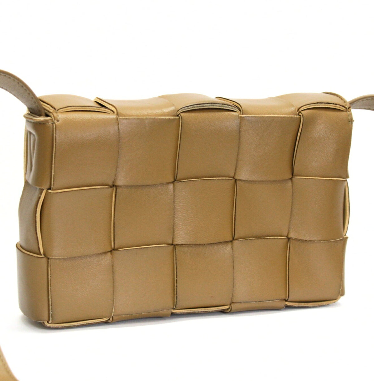 BOTTEGA VENETA Maxi Intrecciato Bag Brown