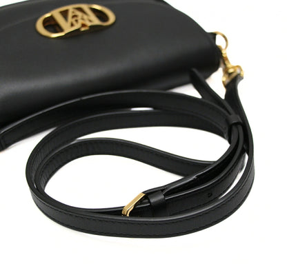 MCM Leather Shoulder Bag Black