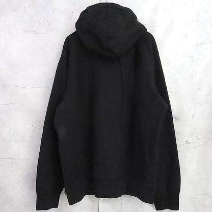 SUPREME supreme x Supreme 19SS Swarovski Crystal Box Logo Hoodie Black Size L