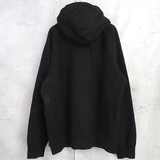 SUPREME supreme x Supreme 19SS Swarovski Crystal Box Logo Hoodie Black Size L