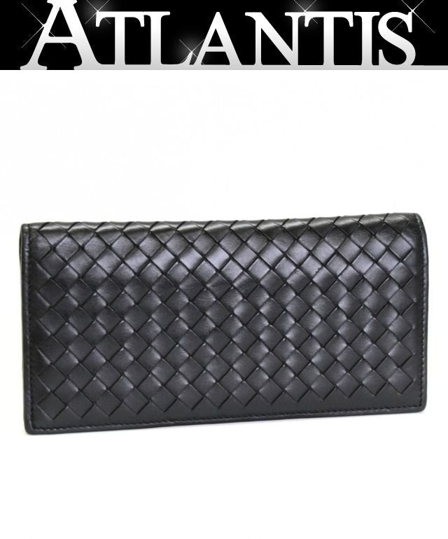 BOTTEGA VENETA Intrecciato Wallet Black