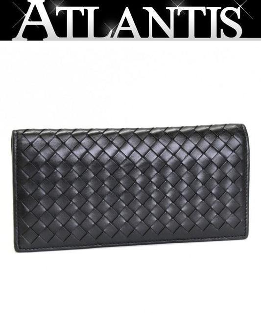 BOTTEGA VENETA Intrecciato Wallet Black