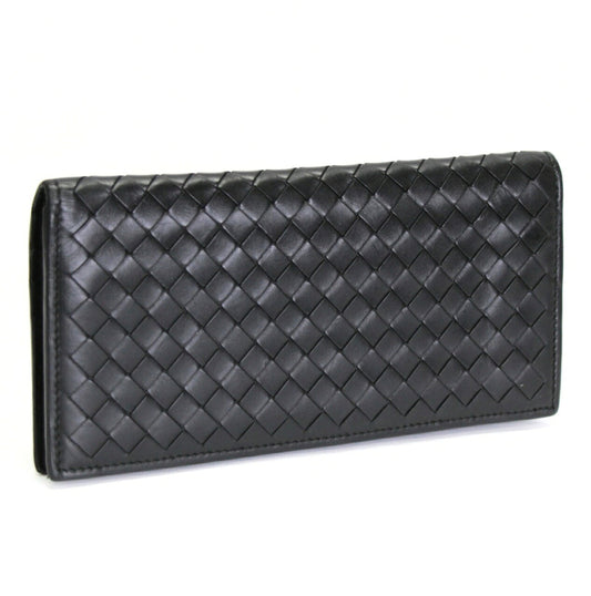 BOTTEGA VENETA Intrecciato Wallet Black