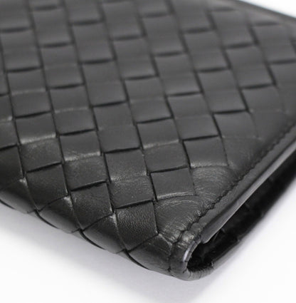BOTTEGA VENETA Intrecciato Wallet Black
