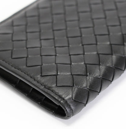 BOTTEGA VENETA Intrecciato Wallet Black