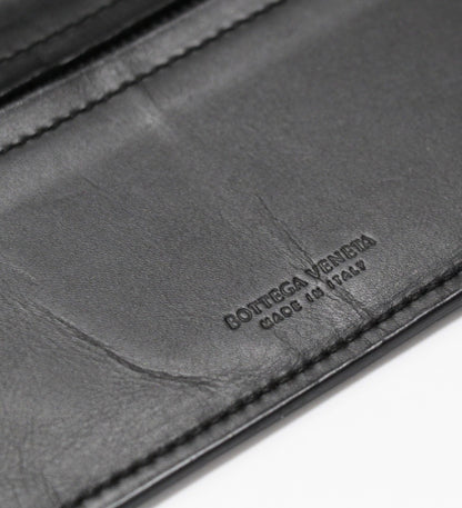 BOTTEGA VENETA Intrecciato Wallet Black