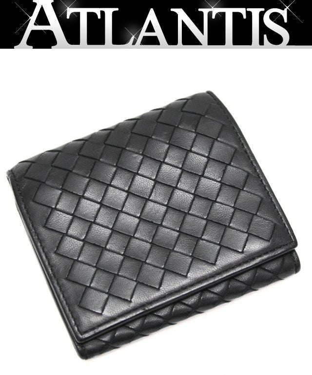BOTTEGA VENETA Intrecciato Wallet Black
