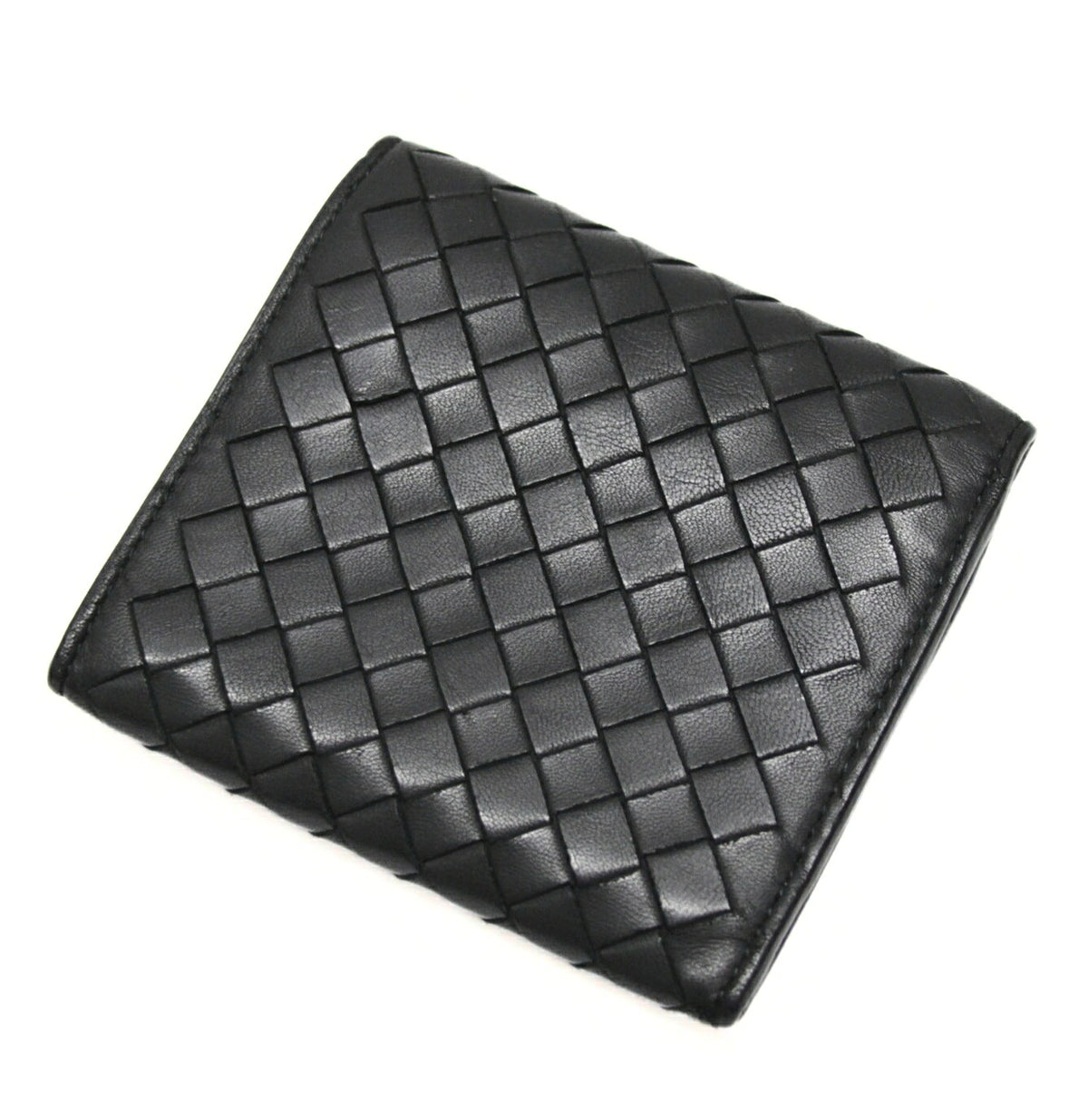 BOTTEGA VENETA Intrecciato Wallet Black