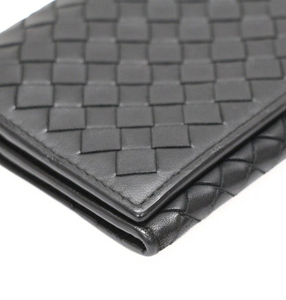 BOTTEGA VENETA Intrecciato Wallet Black