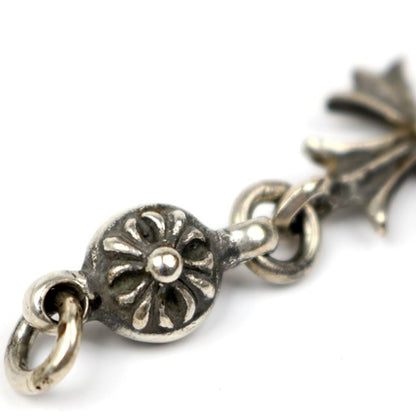 CHROME HEARTS Old 1 Ball Tiny CH Cross SV925 Pendant