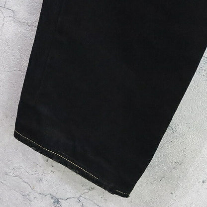 SAINT LAURENT PARIS 17SS Distressed Denim Black Size 31