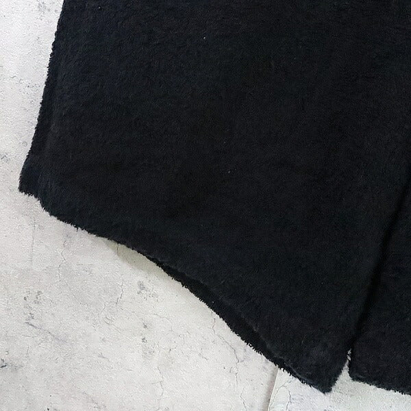 PRADA 22SS Triangle Logo Terry Shorts Black Size S