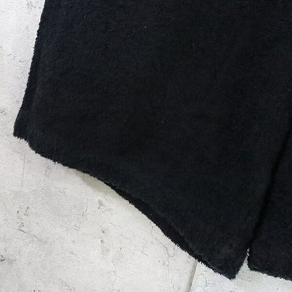 PRADA 22SS Triangle Logo Terry Shorts Black Size S