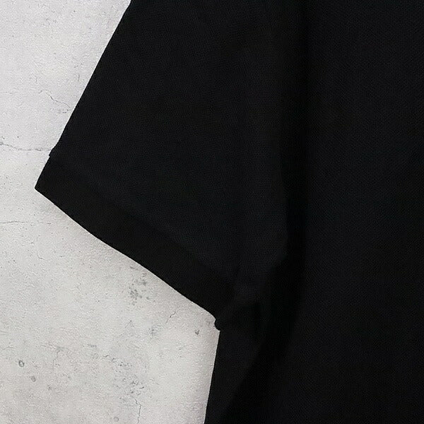 BURBERRY PIERSON Icon Stripe Pique Polo Shirt Black Size LG