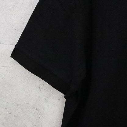 BURBERRY PIERSON Icon Stripe Pique Polo Shirt Black Size LG