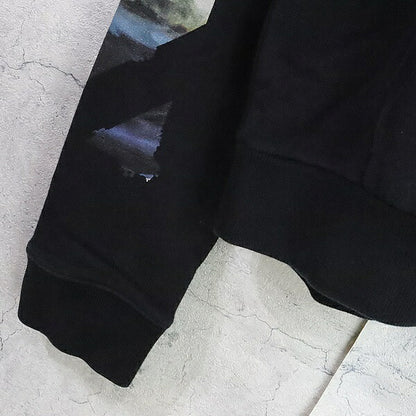 OFFWHITE 19SS Multi-color Cotton Zip Hoodie Black Size S
