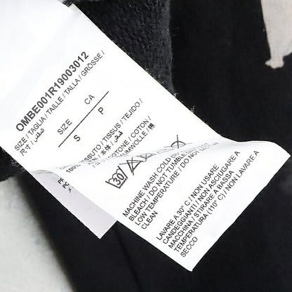 OFFWHITE 19SS Multi-color Cotton Zip Hoodie Black Size S