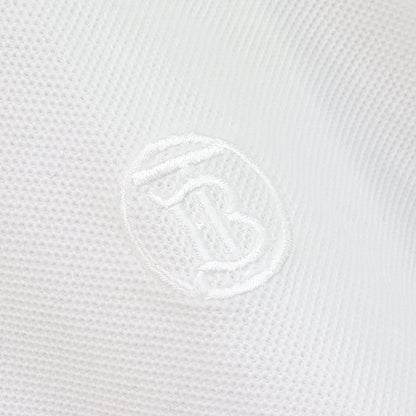 BURBERRY Pierson Icon Stripe Collar Pique Polo Size LG
