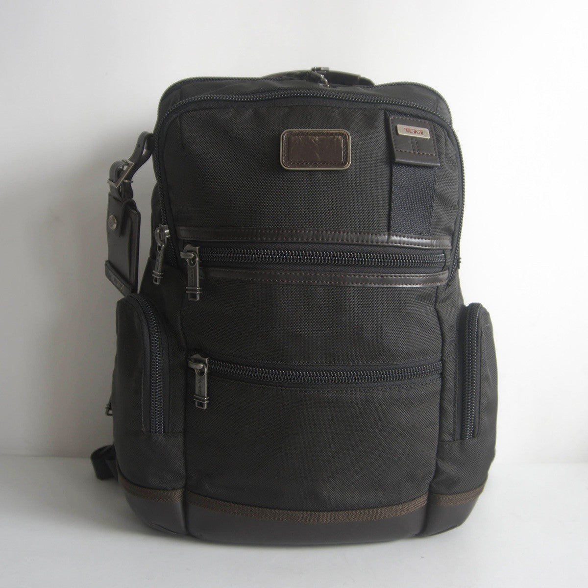 TUMI Alpha Bravo Knox Business Backpack Black Size ONE SIZE