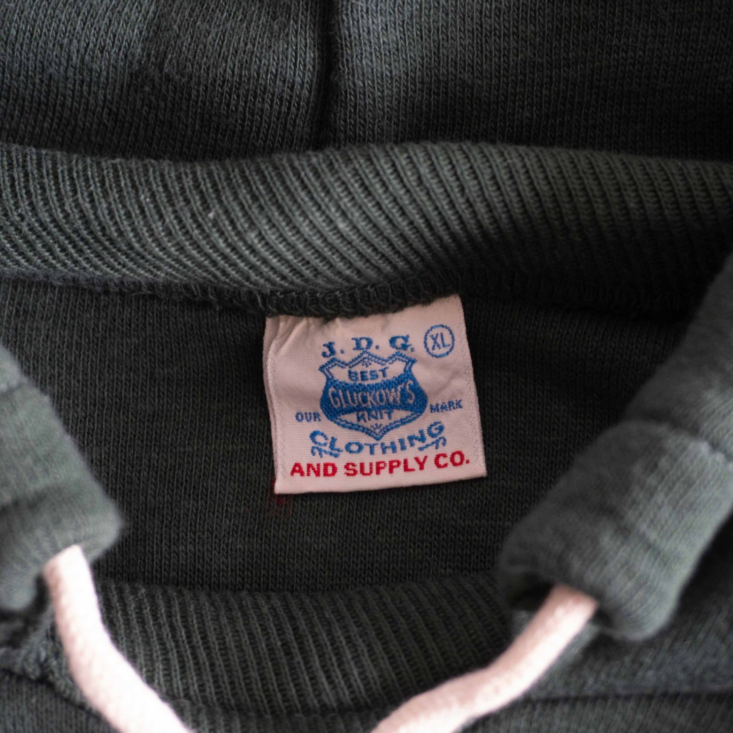 WAREHOUSE John Gluckow Double Face Gusset Hood Size XL