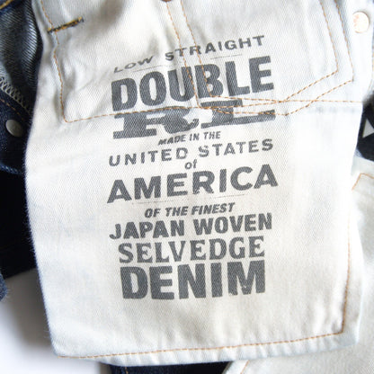 RRL Once Wash Low Straight Jeans Size 30x30 Size 30×30