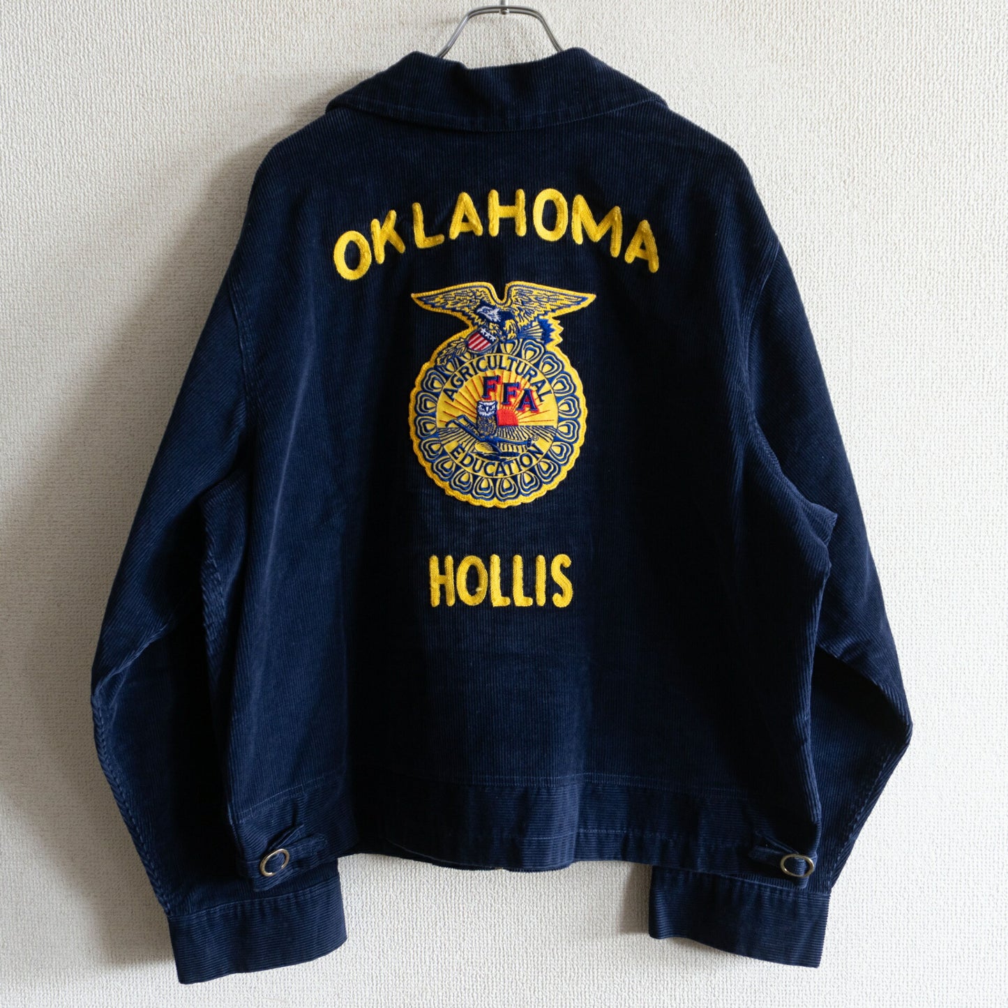 FFA Oklahoma Corduroy Embroidered Work Jacket Size M