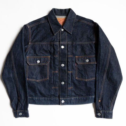 DENIME 507 2nd Type Split Back Dark Indigo Denim Size L