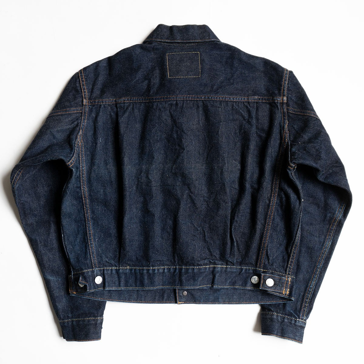 DENIME 507 2nd Type Split Back Dark Indigo Denim Size L