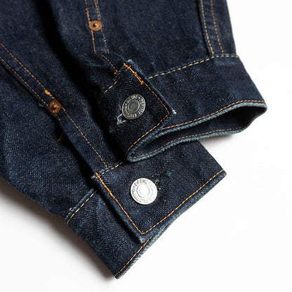 DENIME 507 2nd Type Split Back Dark Indigo Denim Size L