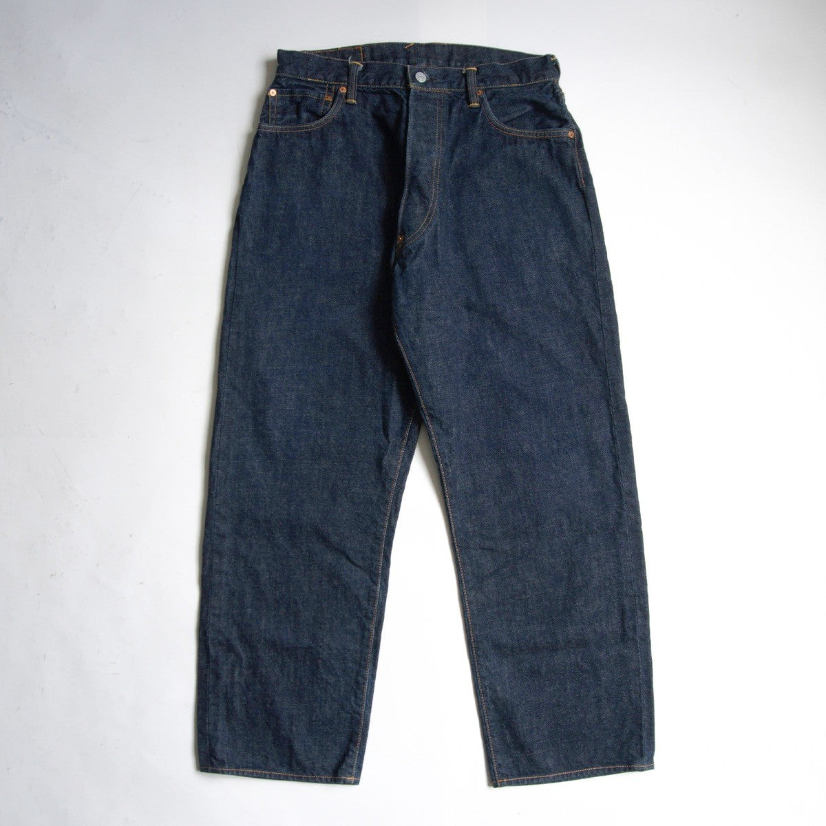 EVISU LOT.2001 Dark Indigo Seagull Stitch Denim Size 36×35