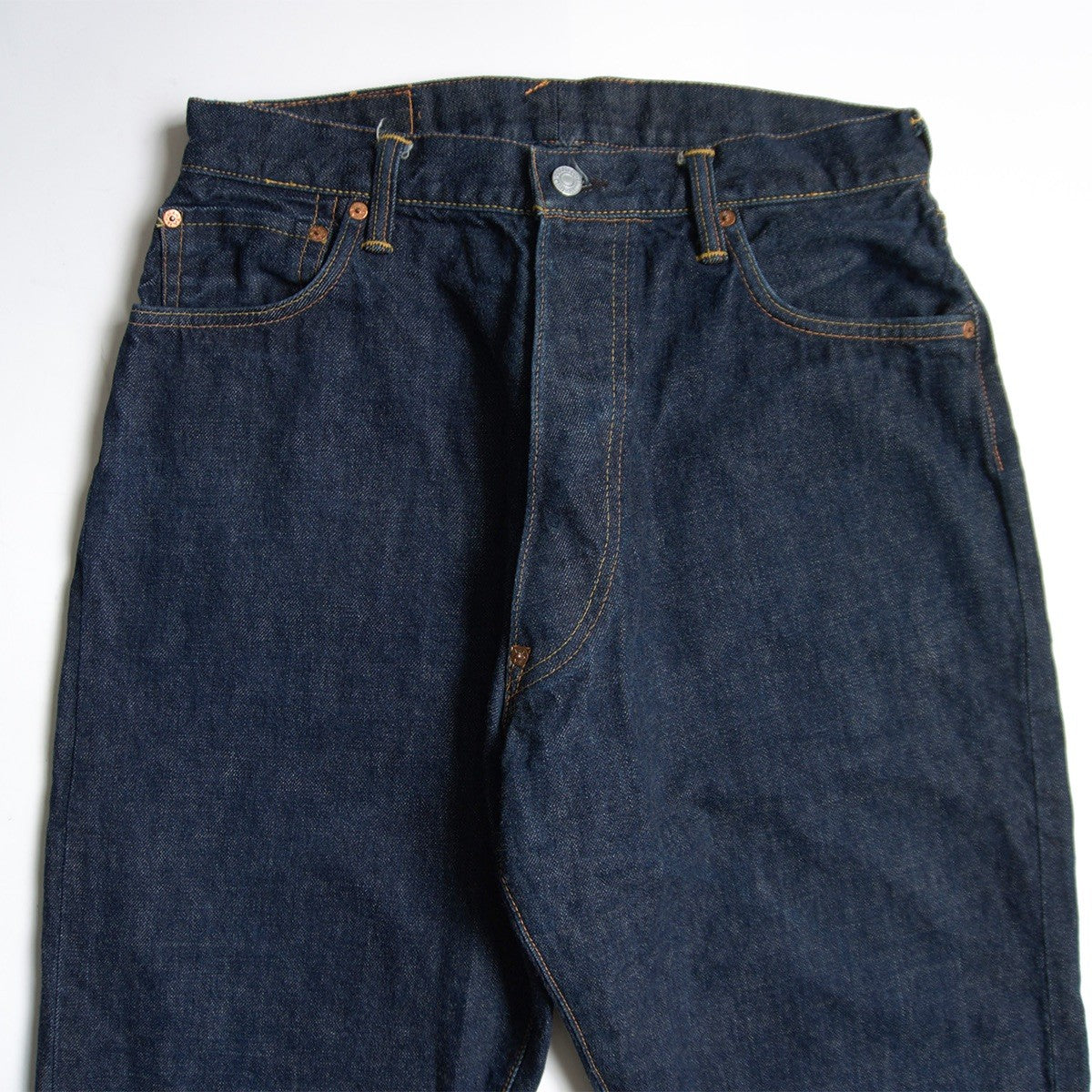 EVISU LOT.2001 Dark Indigo Seagull Stitch Denim Size 36×35