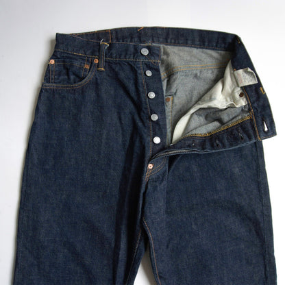 EVISU LOT.2001 Dark Indigo Seagull Stitch Denim Size 36×35