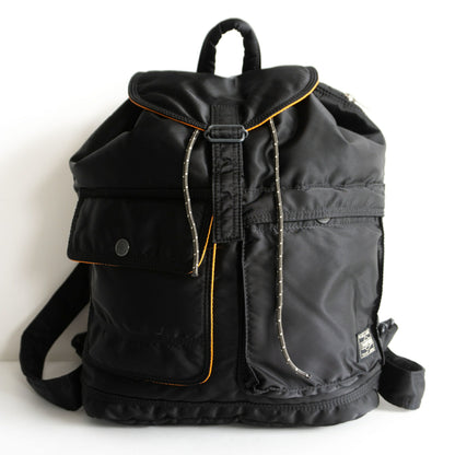 PORTER Tanker Nylon Black Backpack Size ONE SIZE