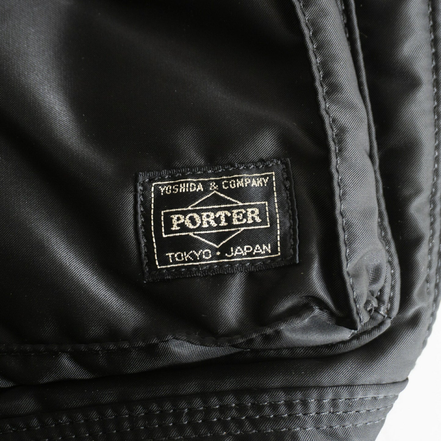 PORTER Tanker Nylon Black Backpack Size ONE SIZE