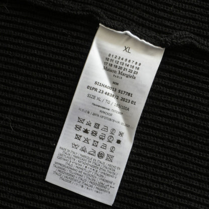 Maison Margiela 23SS Driver's Knit Black Size XL