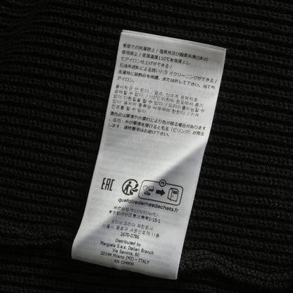 Maison Margiela 23SS Driver's Knit Black Size XL