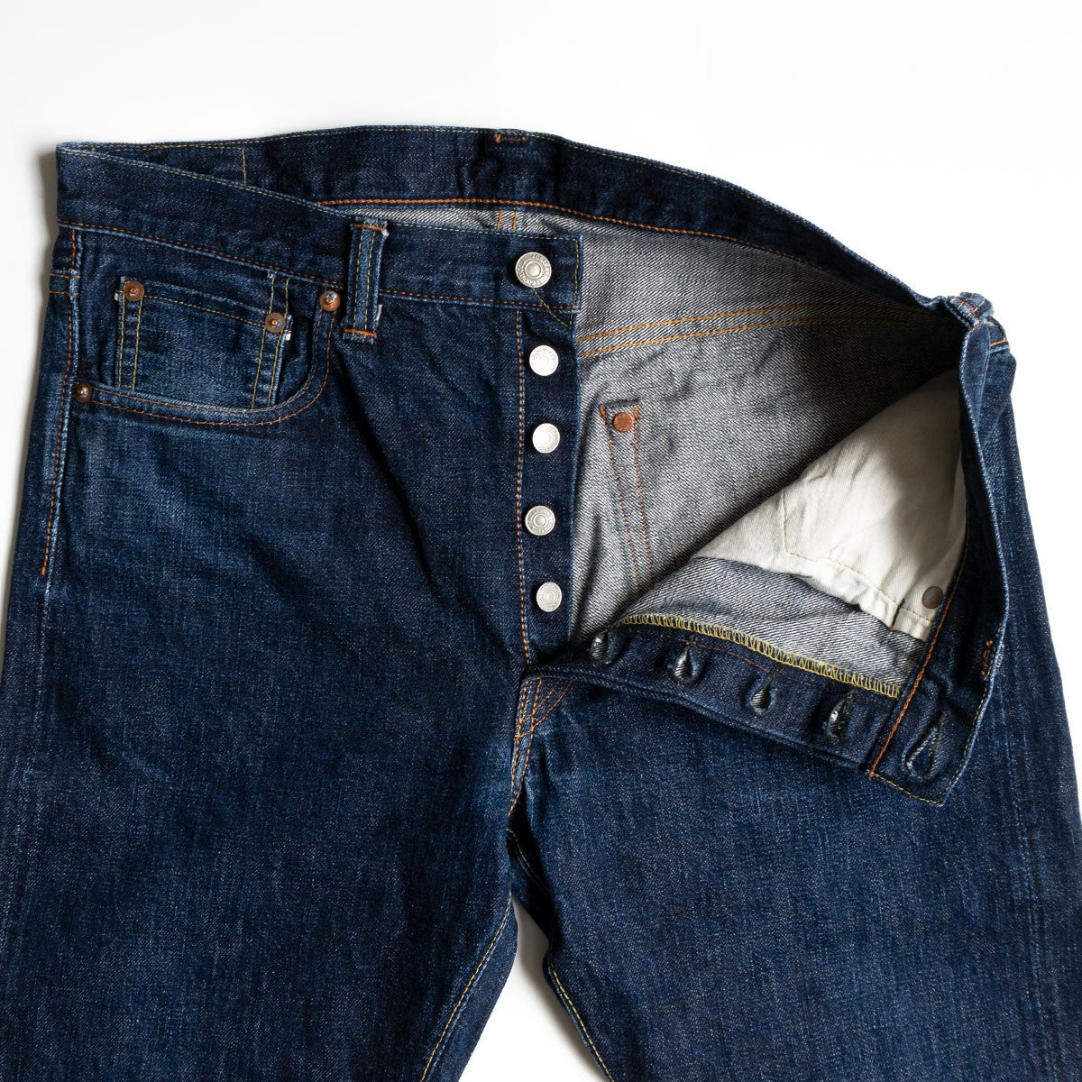 FULLCOUNT 1109 Dark Indigo Denim Pants Size 34x34 Size 34×34